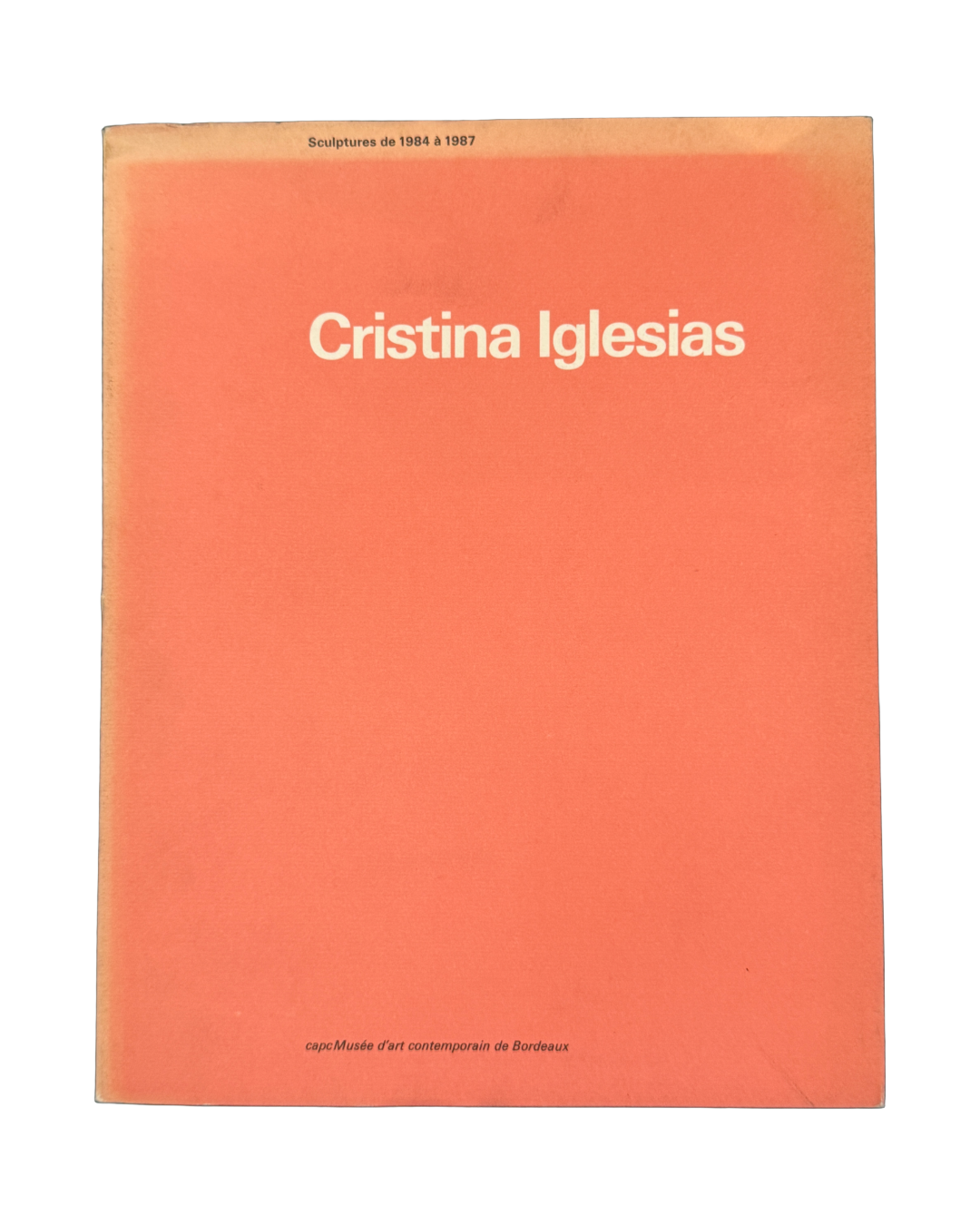 CRISTINA IGLESIAS, Sculptures de 1984 à 1987, CAPC Musée d'Art Contemporain de Bordeaux, 1987