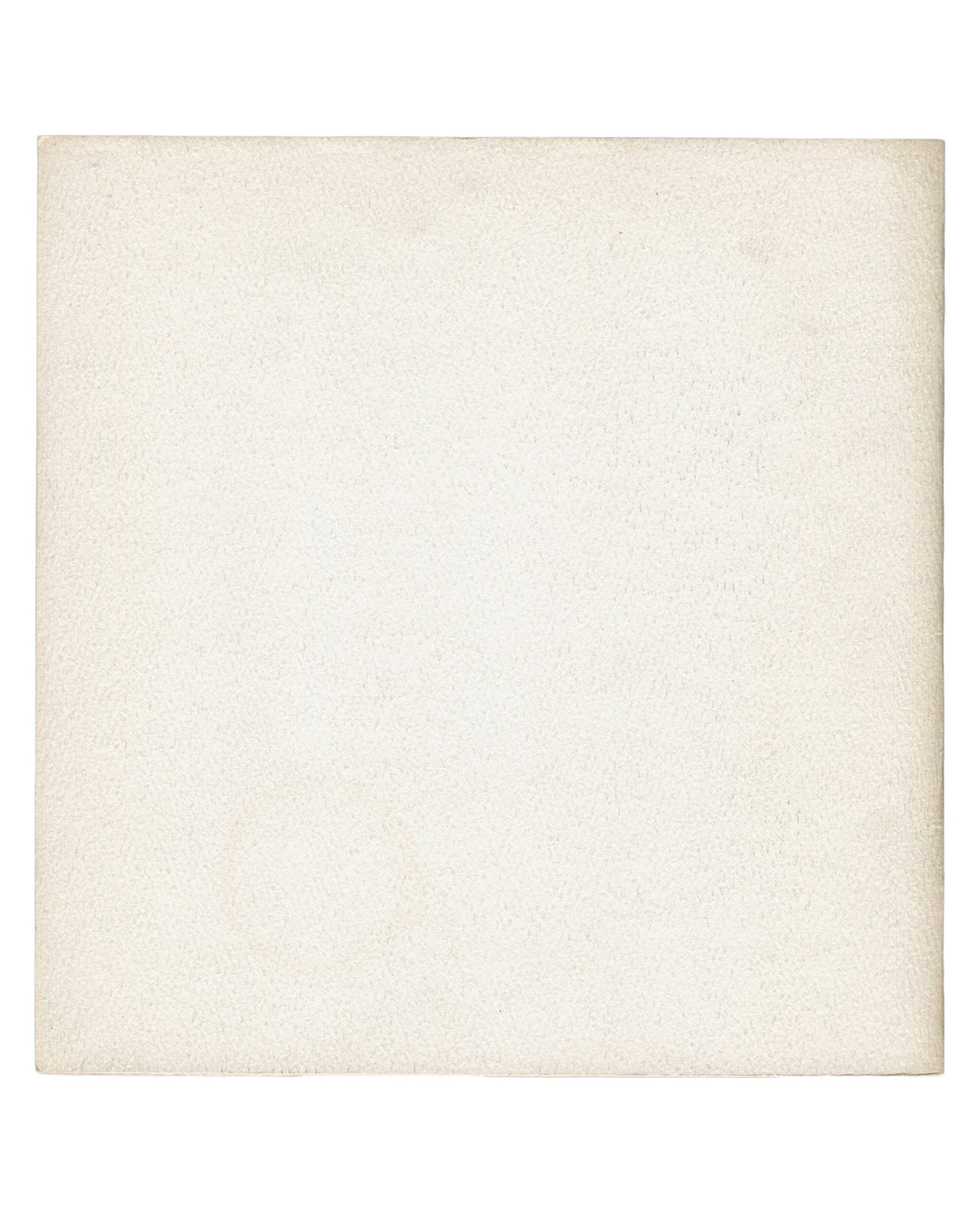RICHARD PRINCE / Group, Altered Subjects: Photography, 1980, back cover exterior, textured cream wrappers