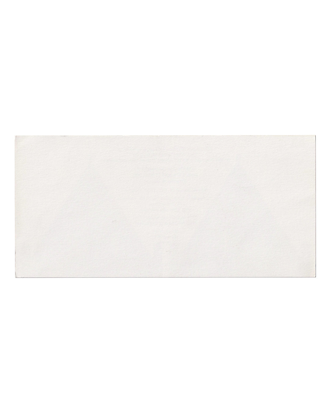 Catherine Beaugrand / André Cadere / Raymond Hains, ICA P.S.1, 1989 — verso: plain off-white card stock, no printed text, light age toning