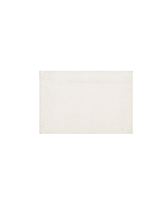 Verso Roger Brown, Galerie Darthea Speyer, Paris, 1974. Invitation verso: plain cream-white card, entirely unprinted. Diagonal creasing at upper corners, light age toning.
