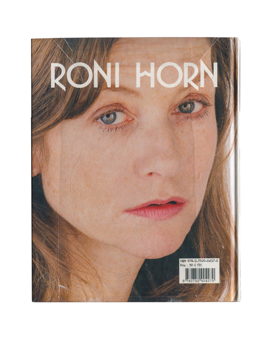 Roni Horn / Isabelle Huppert, Roni Horn, Collection Lambert en Avignon, 2009, rear board with ISBN barcode