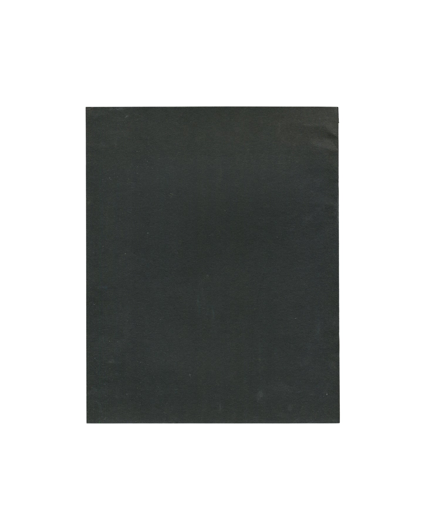 Robert Rauschenberg, Bilder Zeichnungen Lithos, 1965, back cover: plain black, no text or image