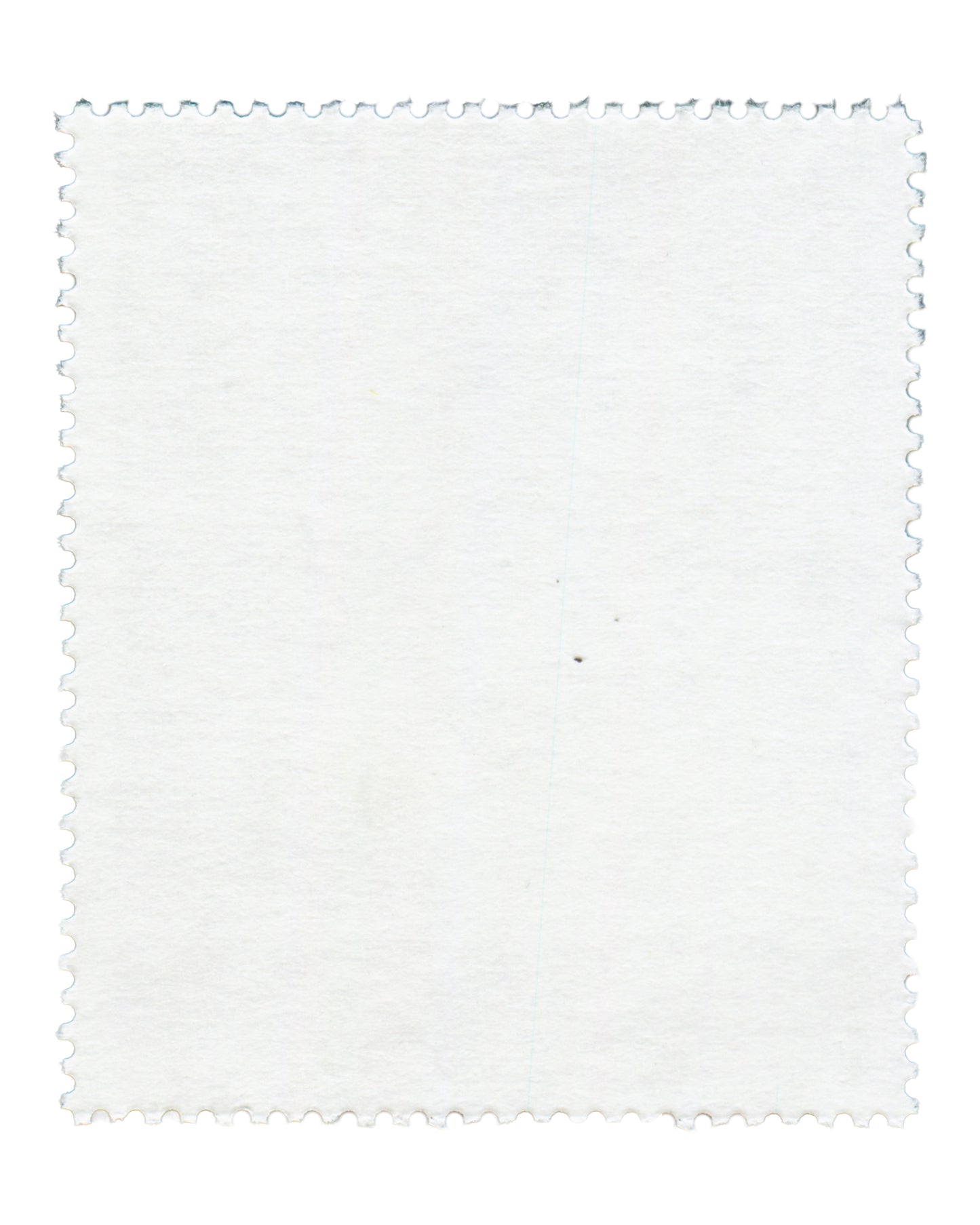 Franz West commemorative postage stamp, Austria 2013, verso, ungummed