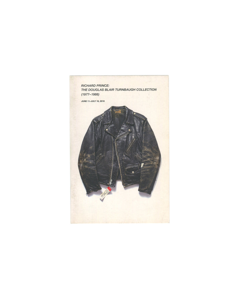 Richard Prince: The Douglas Blair Turnbaugh Collection (1977–1988), catalogue cover, Edward Cella Art & Architecture, 2016