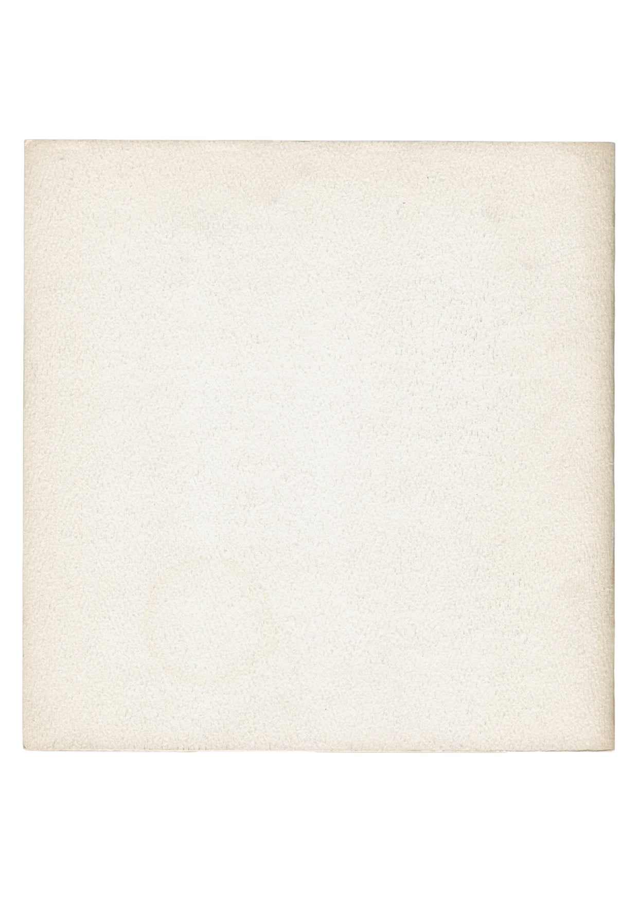 RICHARD PRINCE / Group, Altered Subjects: Photography, 1980, back cover exterior, textured cream wrappers