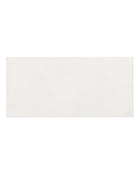 Catherine Beaugrand / André Cadere / Raymond Hains, ICA P.S.1, 1989 — verso: plain off-white card stock, no printed text, light age toning