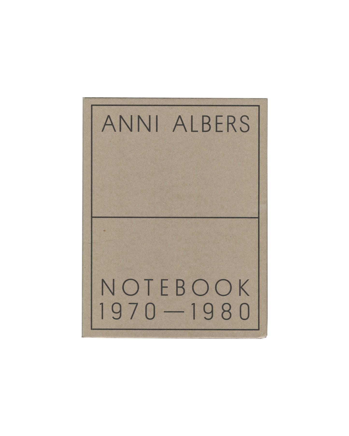 ANNI ALBERS — Notebook 1970–1980, David Zwirner Books, New York, 2017