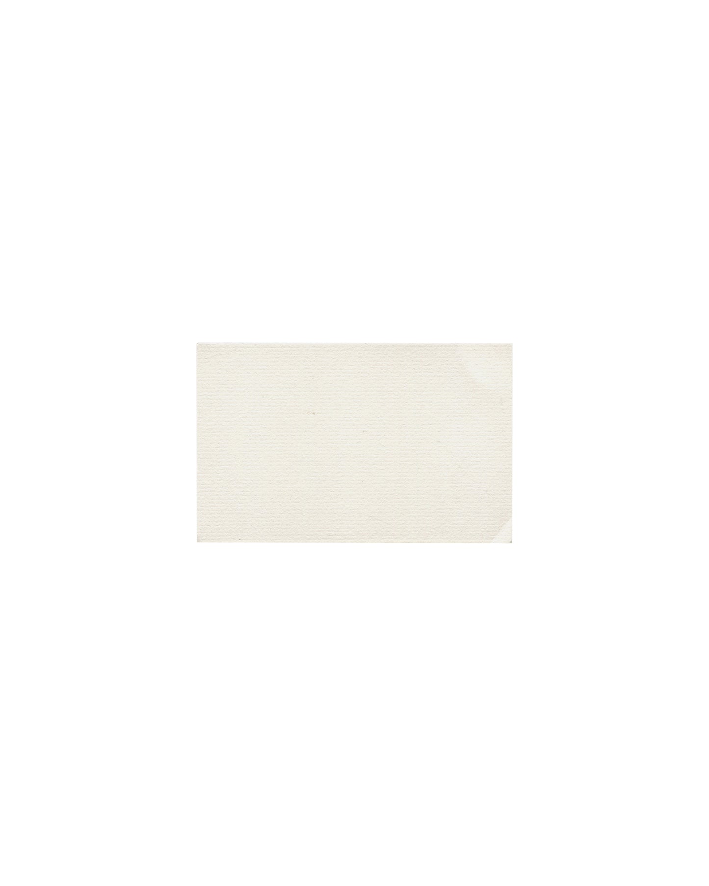 Bernard Aubertin, vernissage invitation, Galerie J & J Donguy Paris 1983, plain ivory verso, light age toning
