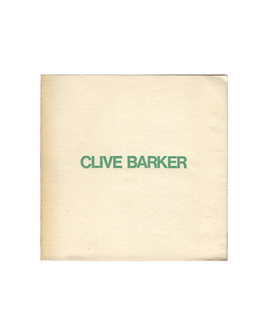 Clive Barker — Heads and Chariots, Anthony d'Offay, London, 1974