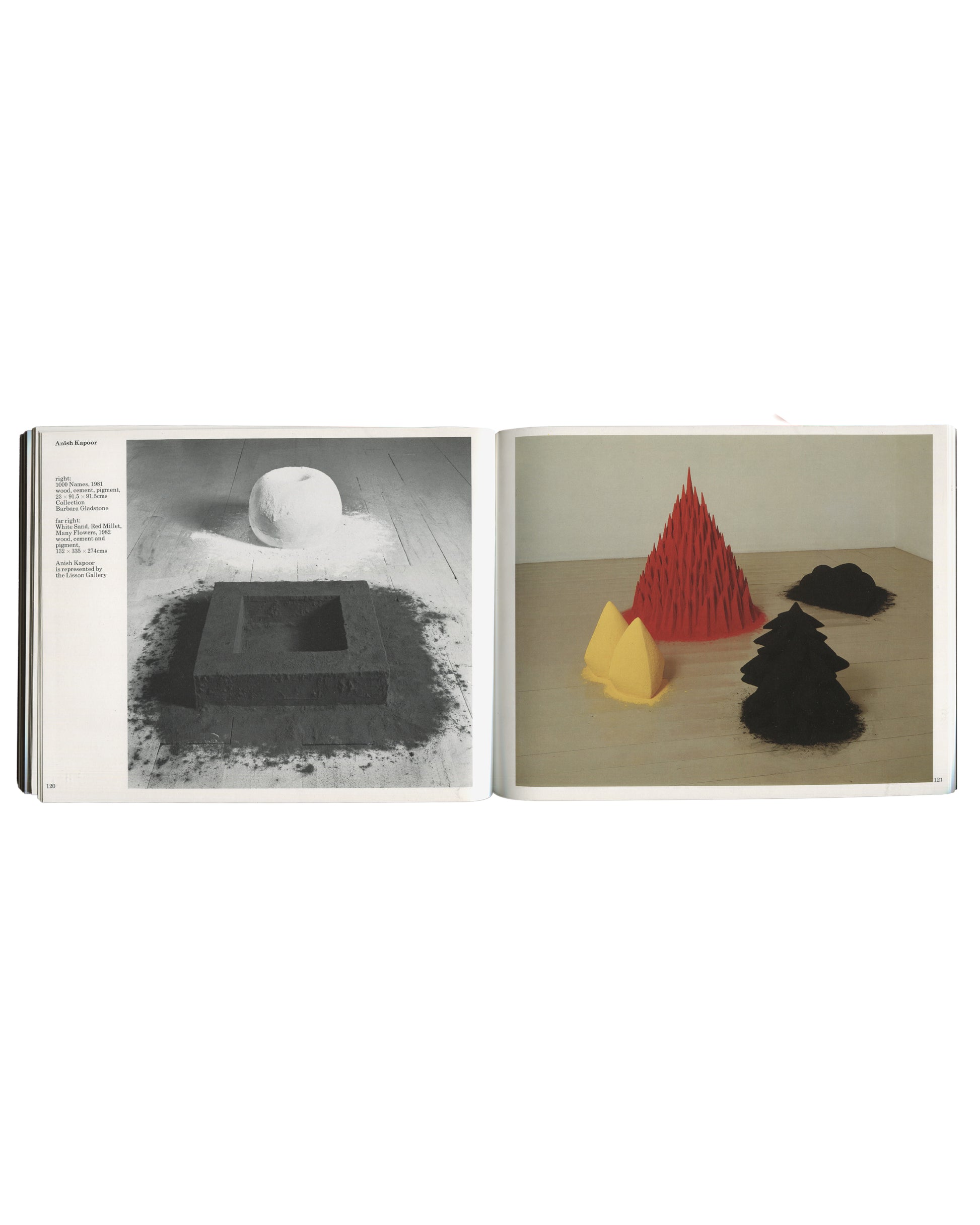Paul de Monchaux, Fenella Crichton and Kate Blacker, The Sculpture Show, 1983, Anish Kapoor works, Hayward Gallery, Arts Council of Great Britain