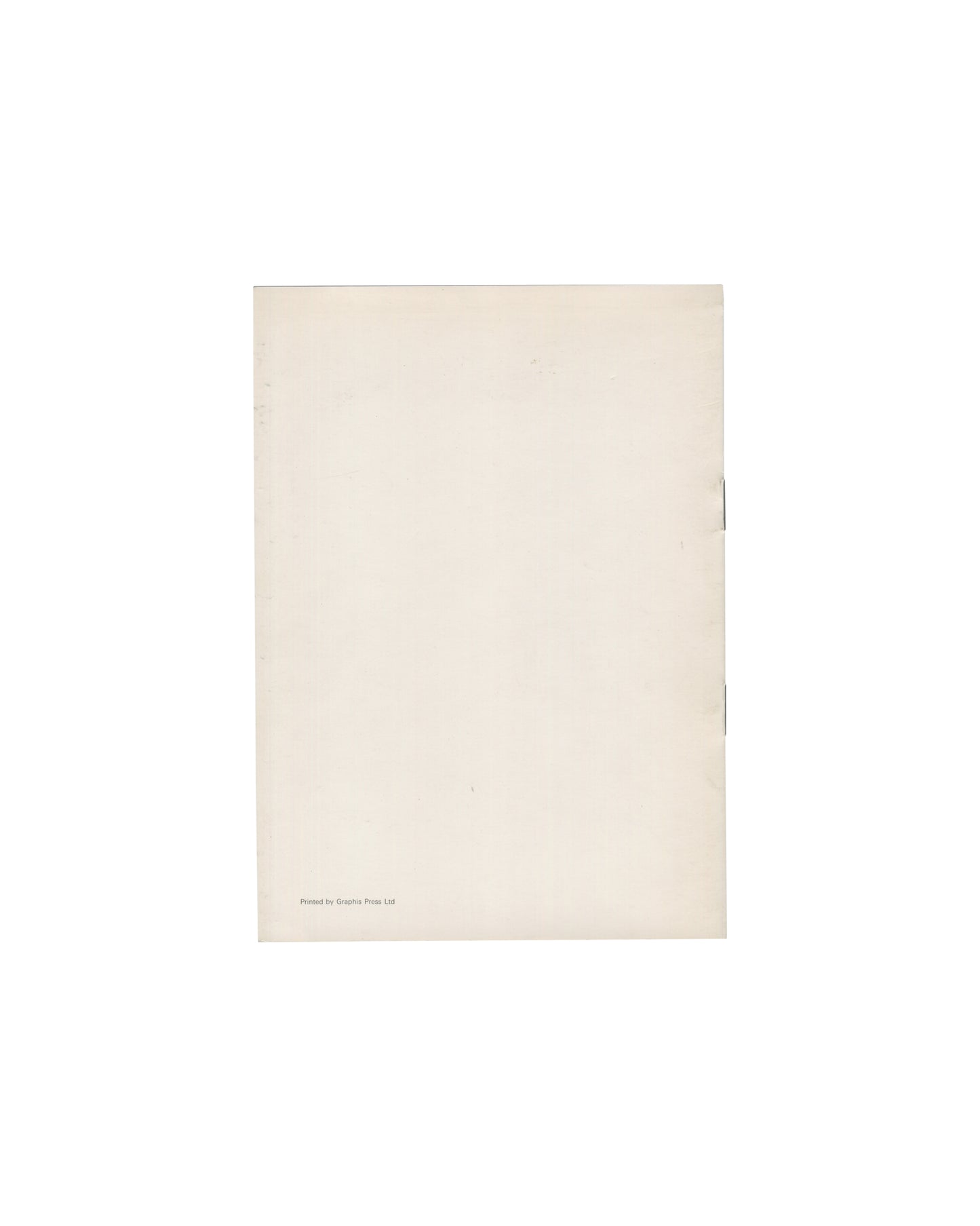 Peter Blake, Watercolours and Drawings, Waddington Galleries, 1972, back cover, Graphis Press