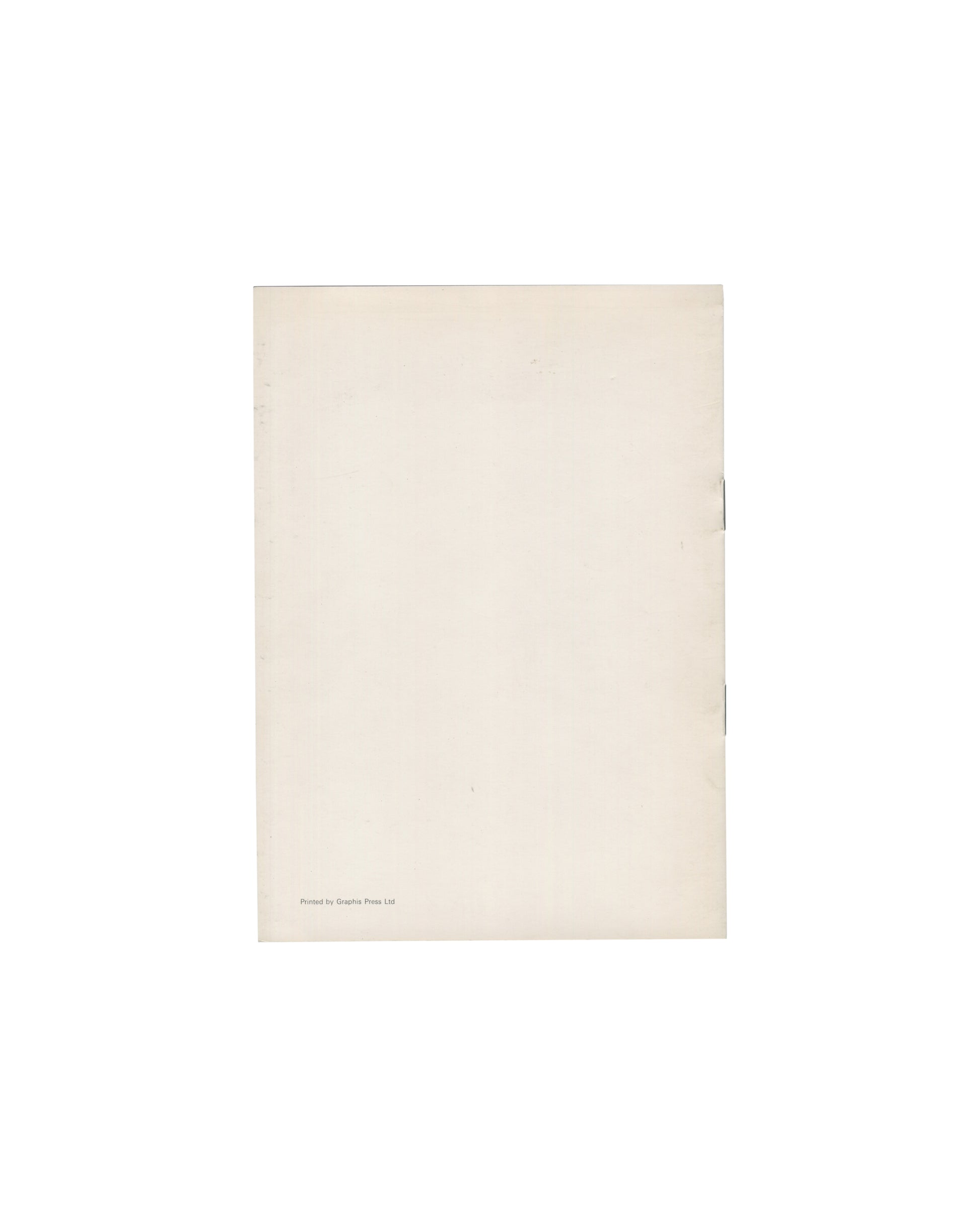 Peter Blake, Watercolours and Drawings, Waddington Galleries, 1972, back cover, Graphis Press