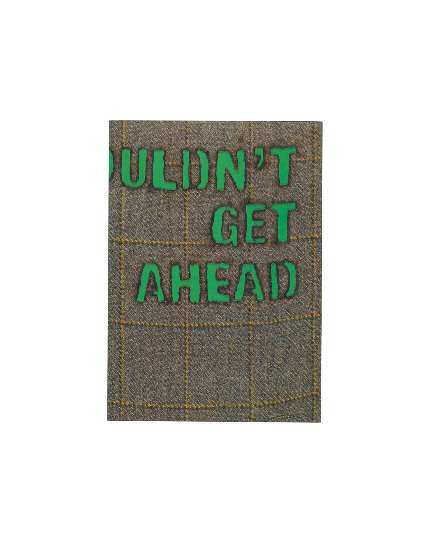 Andrea Bowers, Sam Durant, Bob & Roberta Smith, Georgina Starr et al. — Couldn't Get Ahead, 1995, front cover, IAS