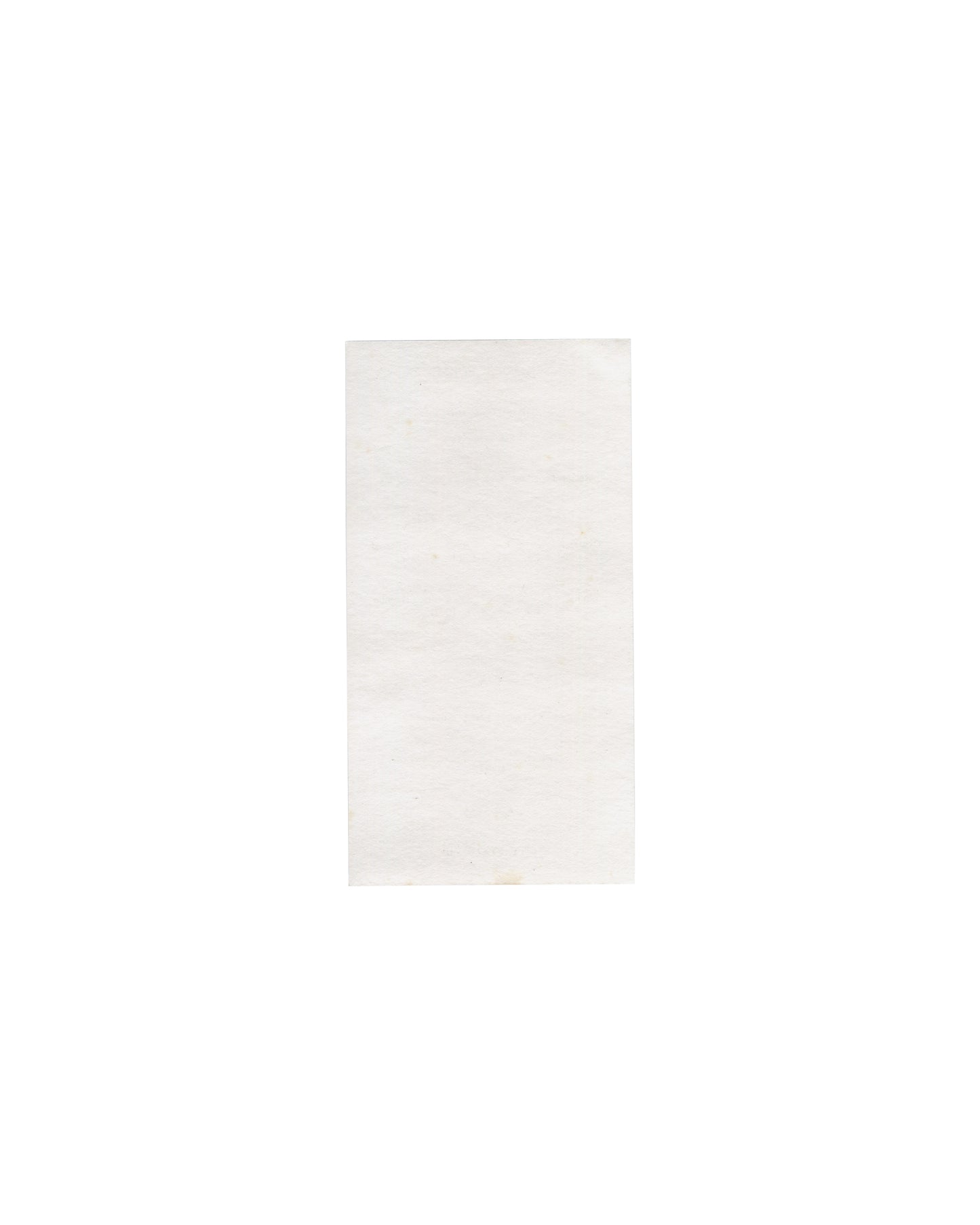 Ghost of Chance, William S. Burroughs / George Condo. Whitney Museum of American Art, New York, 1991. Separate original order form, back: plain white paper, blank, no text. Light toning and handling creases visible. Unsent.