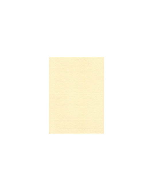 Pol Bury invitation card verso, Librairie Tschann 1988; blank cream card stock