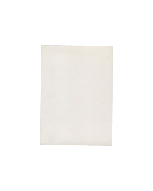 Verso Rafael Canogar, Construcciones 1968–1975, A.R.C. 2, Musée d'Art moderne de la Ville de Paris, 1975. Invitation verso: plain cream-white card stock, entirely unprinted. Light age toning, minor surface marks.