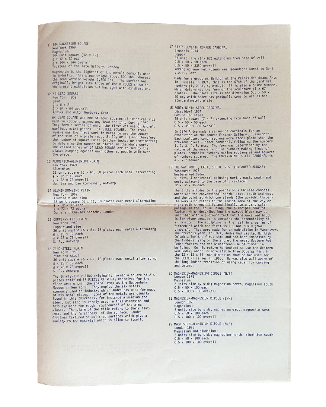 Two pages of printed text on a white background