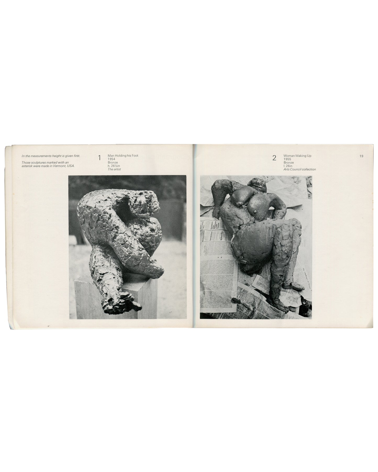 Anthony Caro — Hayward Gallery, 1969, interior spread, Carriage and Span, 1969