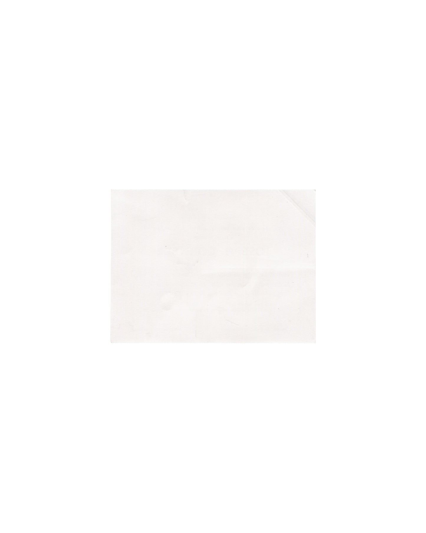 Joseph Cornell, exhibition invitation, Musée d'Art Moderne de la Ville de Paris 1981, plain verso, cream card stock