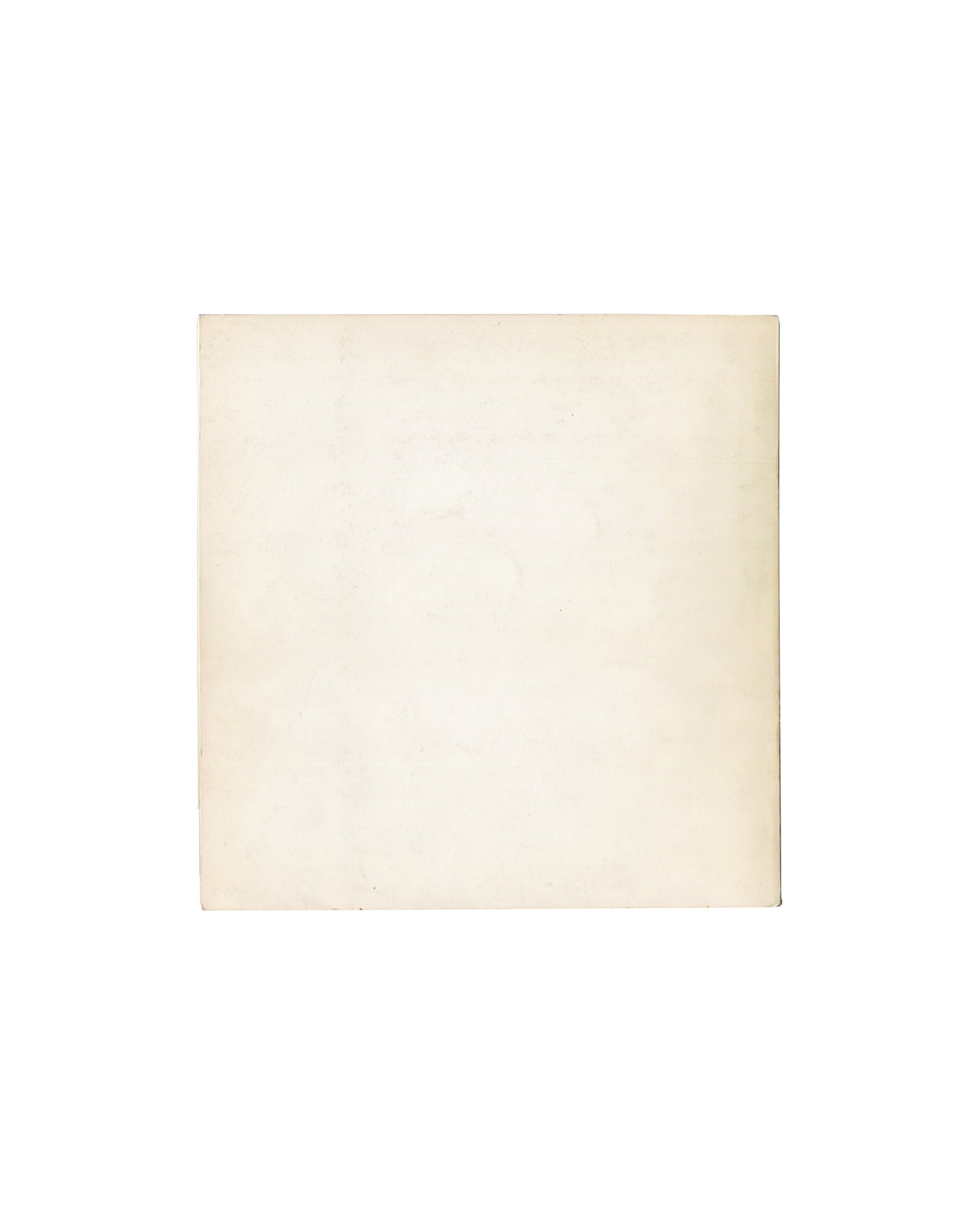 Max Ernst, Bibliothèque Nationale Paris, plain cream rear cover, 1975