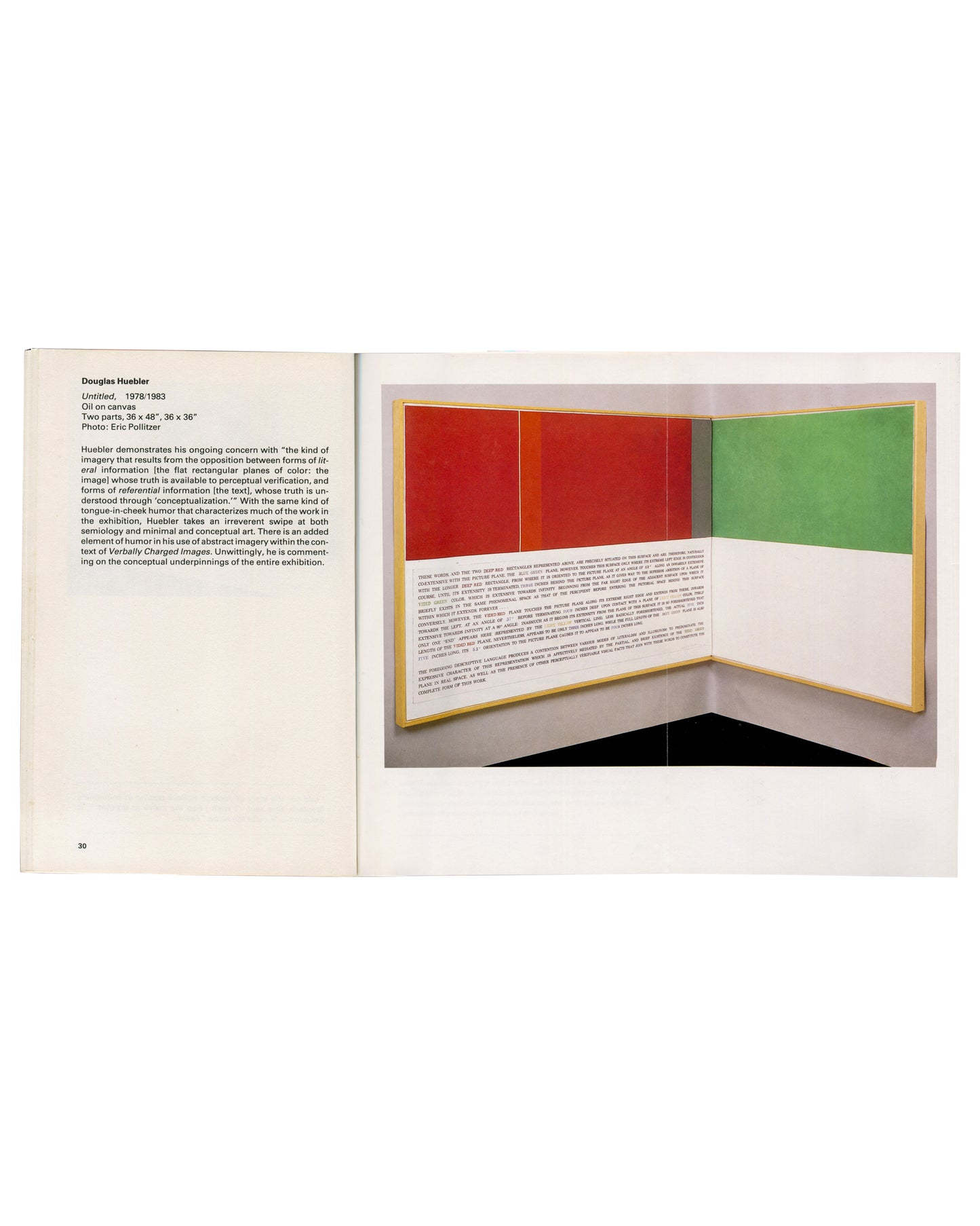 NINA FELSHIN — Verbally Charged Images, Independent Curators Incorporated, New York, 1984