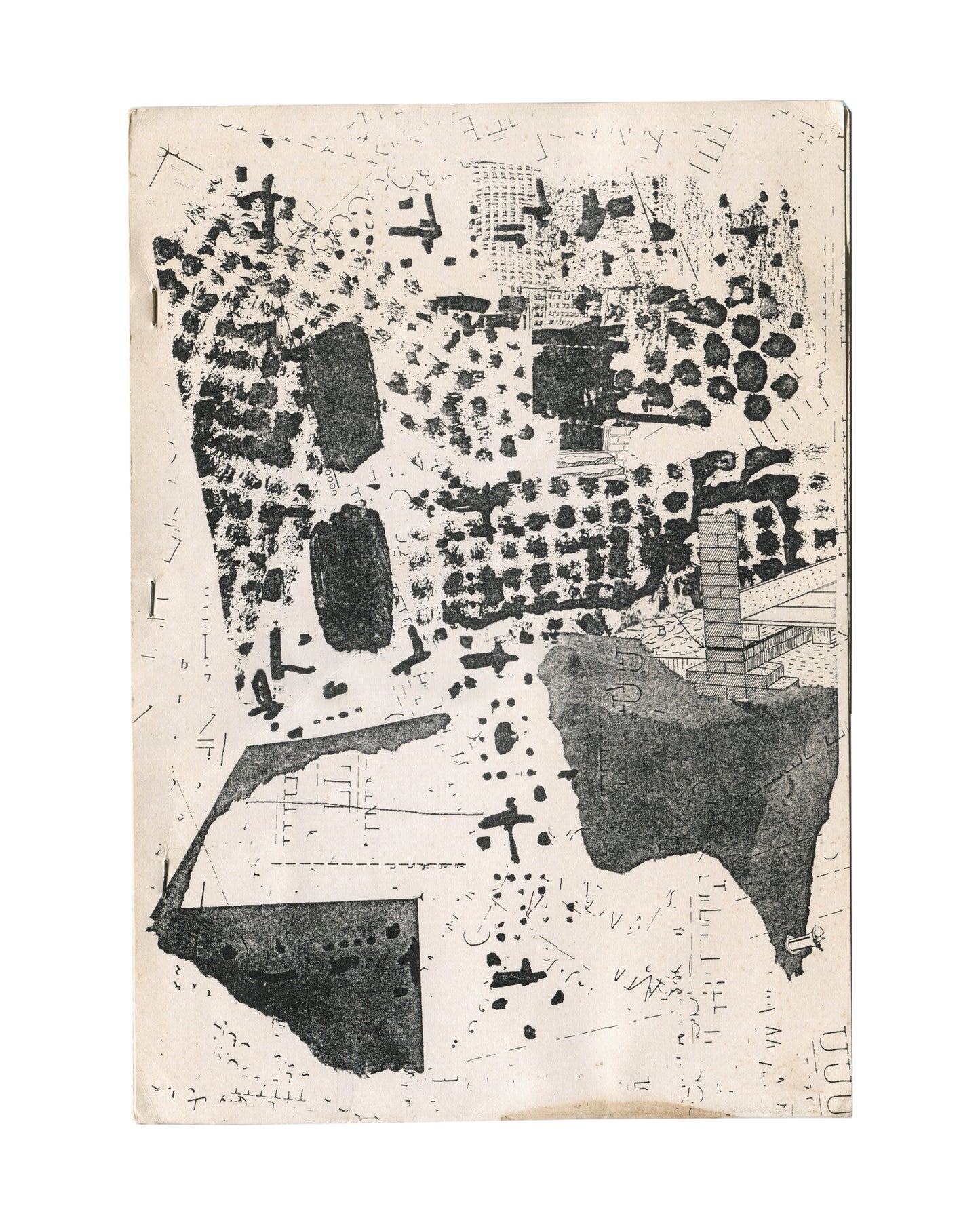 Ulli Freer, Paul Buck Ulli's Room, Loot 2:2, Spectacular Diseases, Peterborough, 1981, black-and-white cover 