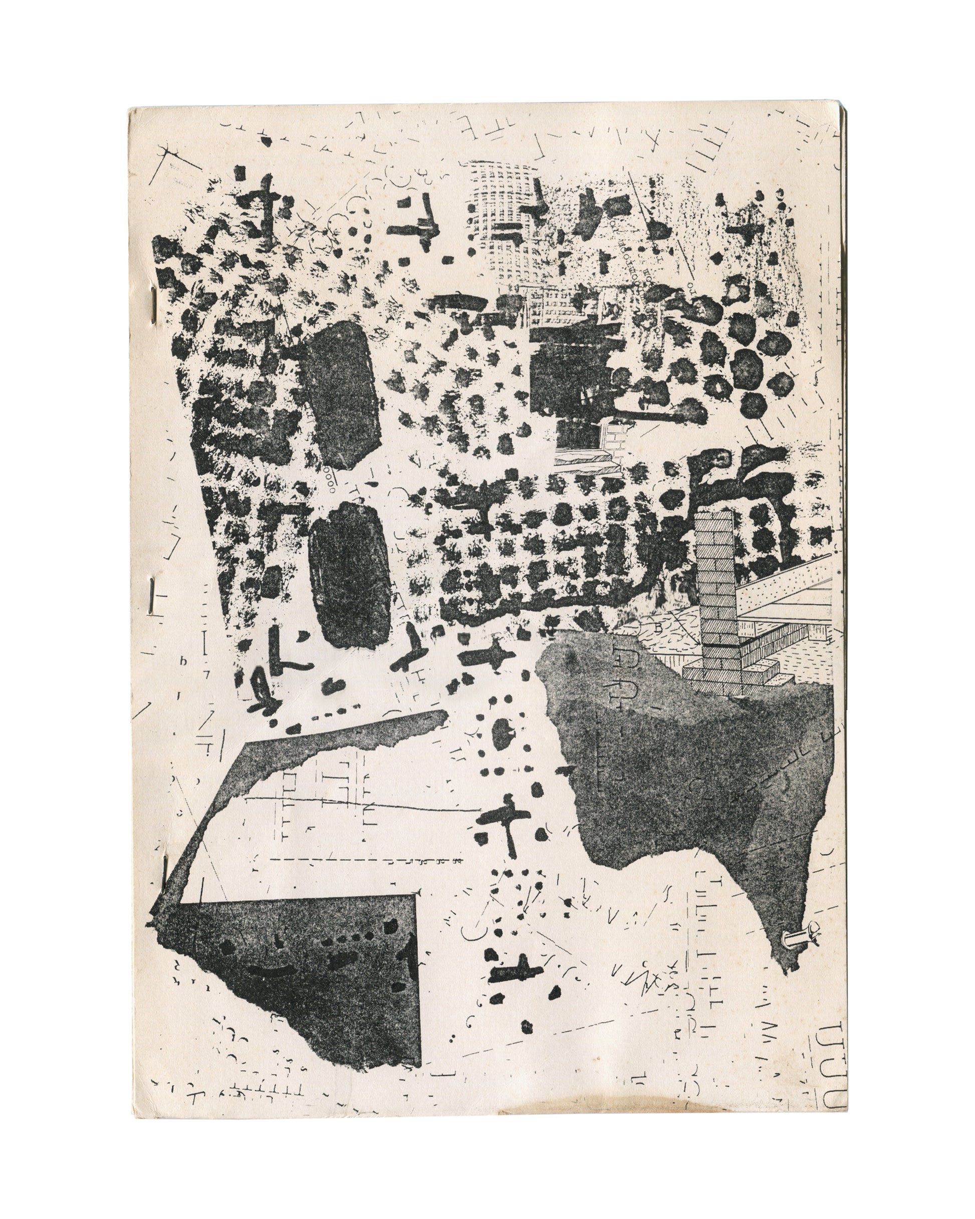 Ulli Freer, Paul Buck Ulli's Room, Loot 2:2, Spectacular Diseases, Peterborough, 1981, black-and-white cover 