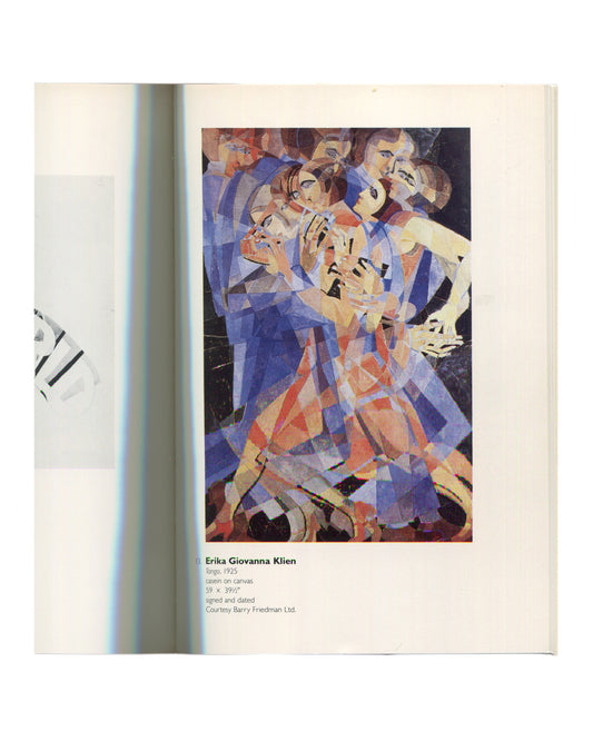 Interior spread: Erika Giovanna Klien, Tango, 1925. Casein on canvas. Rachel Adler Gallery, 1987.