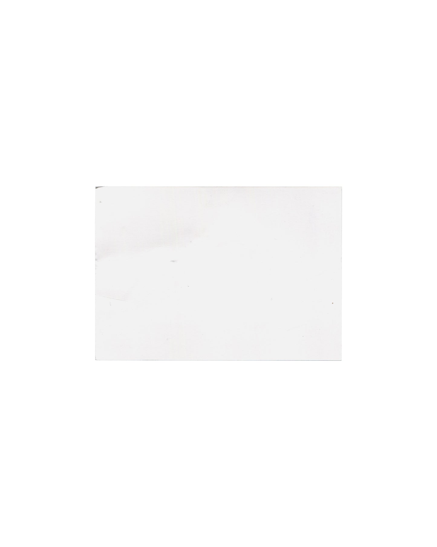 Nicola Gunnarsson, Stuart McKenzie; programme card verso, plain white stock, Bedford Street London 2024–25