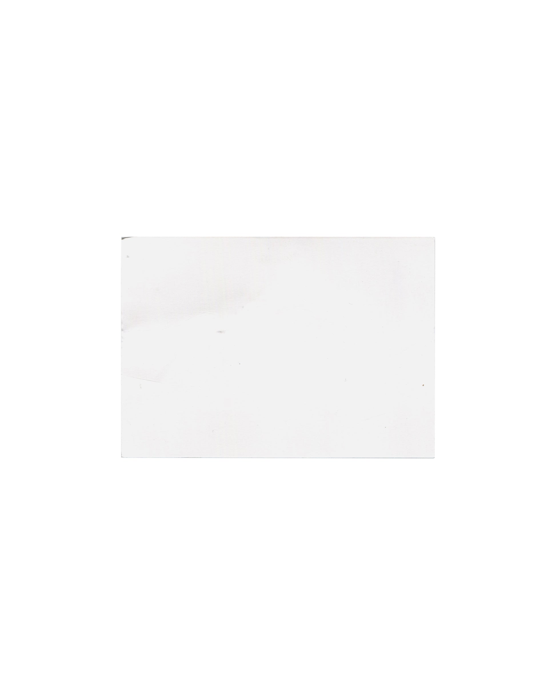 Nicola Gunnarsson, Stuart McKenzie; programme card verso, plain white stock, Bedford Street London 2024–25