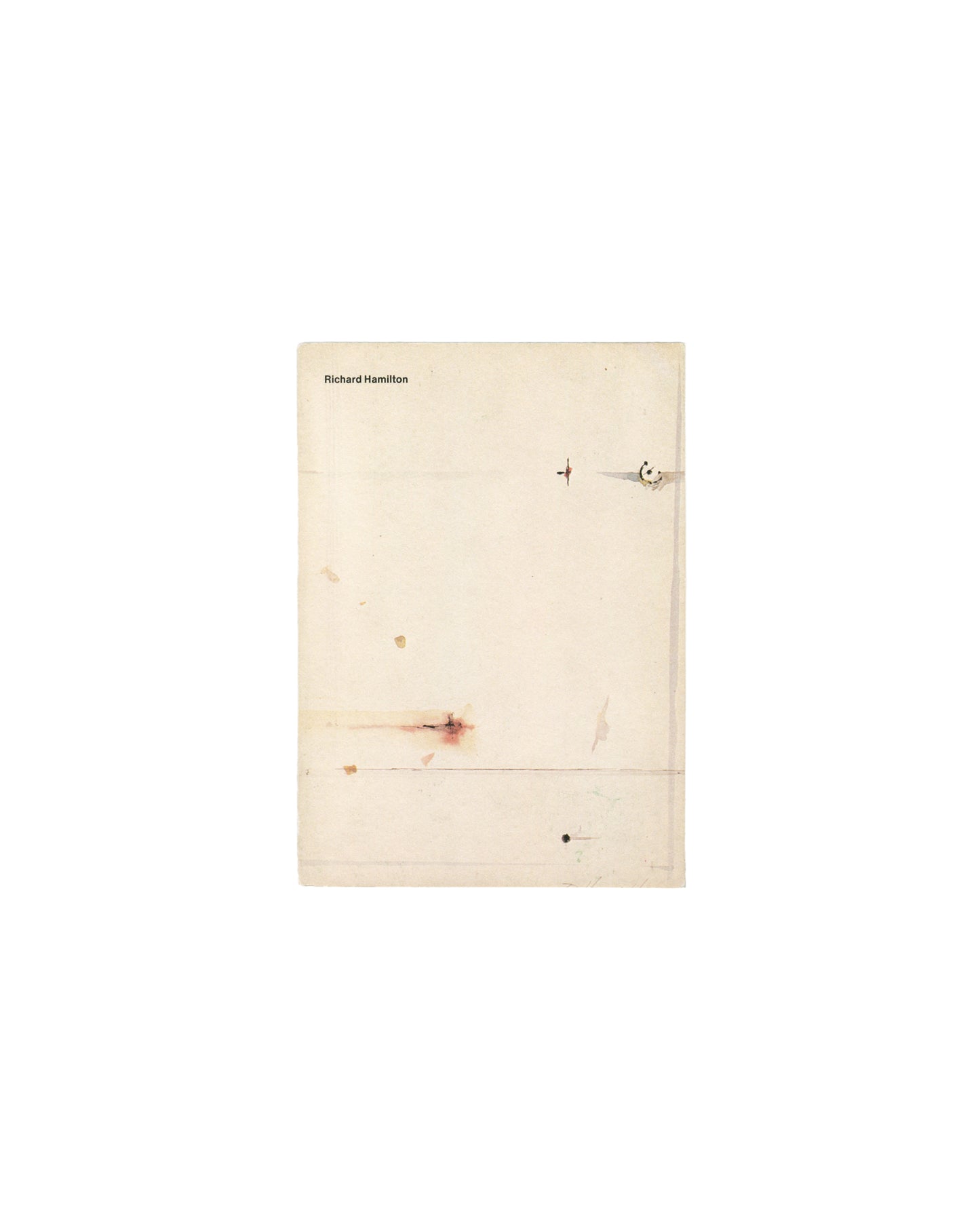 Richard Hamilton, Drawings prints and paintings 1941–55, Anthony d'Offay, London, 1979, front cover