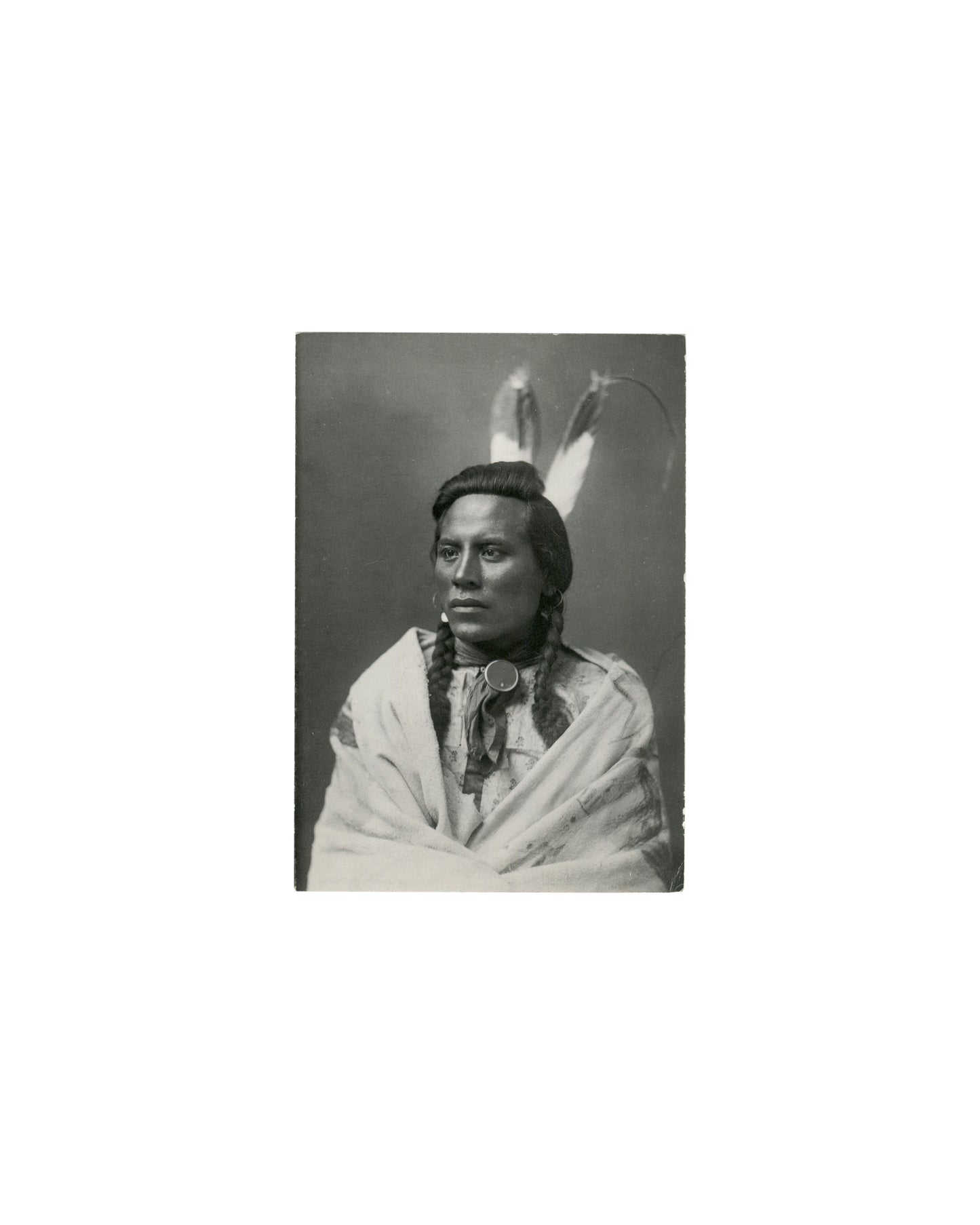 F. Jay Haynes / Frank Jay Haynes, Curley, Crow Indian scout, bust portrait, 1883