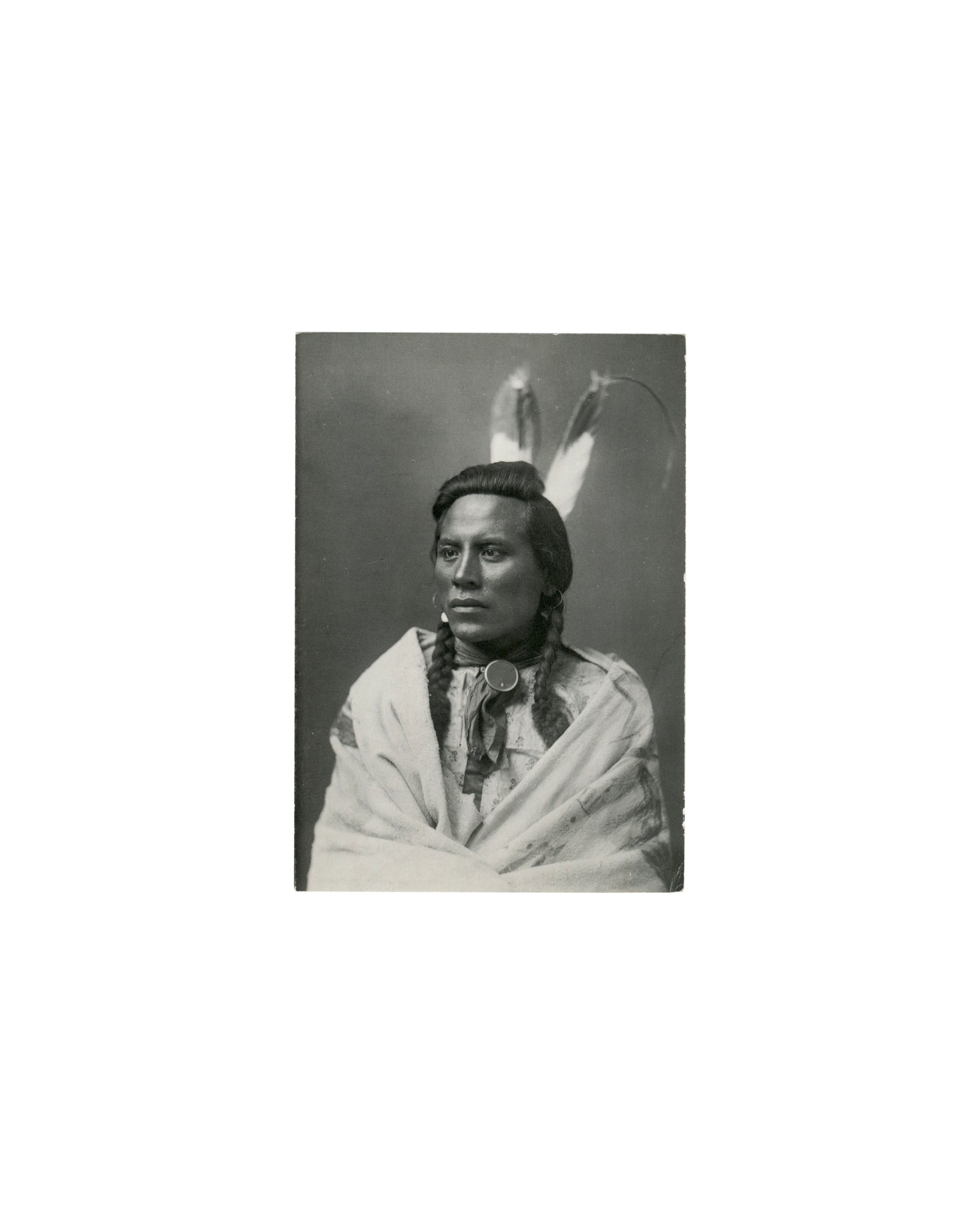 F. Jay Haynes / Frank Jay Haynes, Curley, Crow Indian scout, bust portrait, 1883
