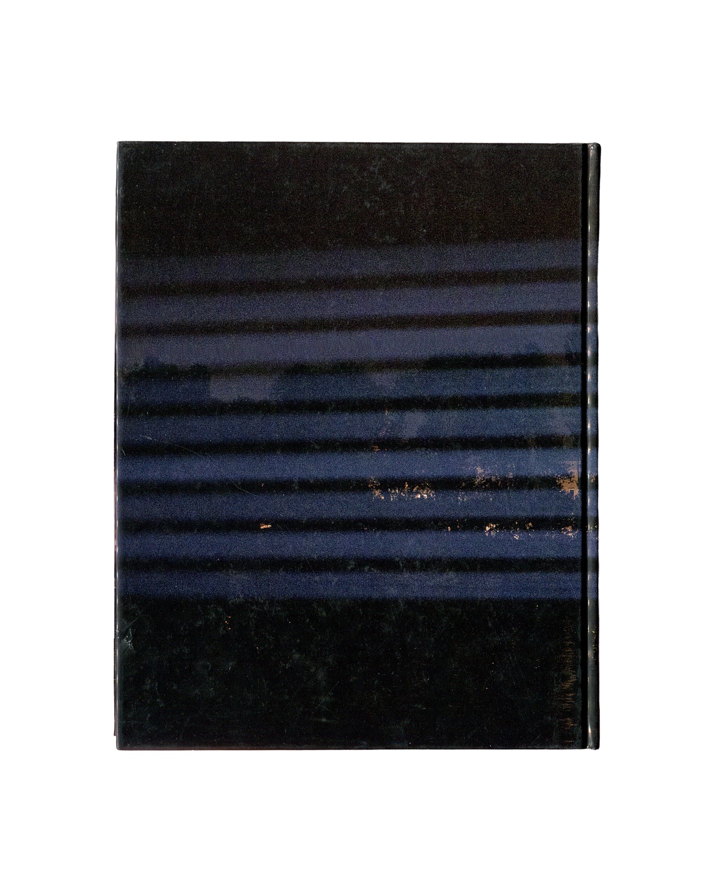 Jenny Holzer, For Frankfurt, Kerber 2011, rear board, dark gloss cover with surface wear