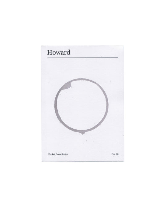 Anna Howard, Coasters, 2026 — front cover, single copy, heavy pooled wine-glass ring stain