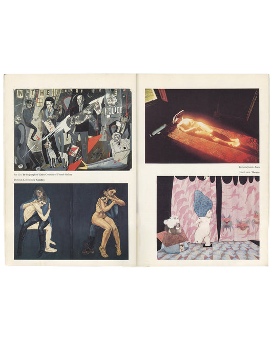 Joyce Agee, Catherine Elwes, Jacqueline Morreau, Pat Whiteread — Women's Images of Men, interior colour plates