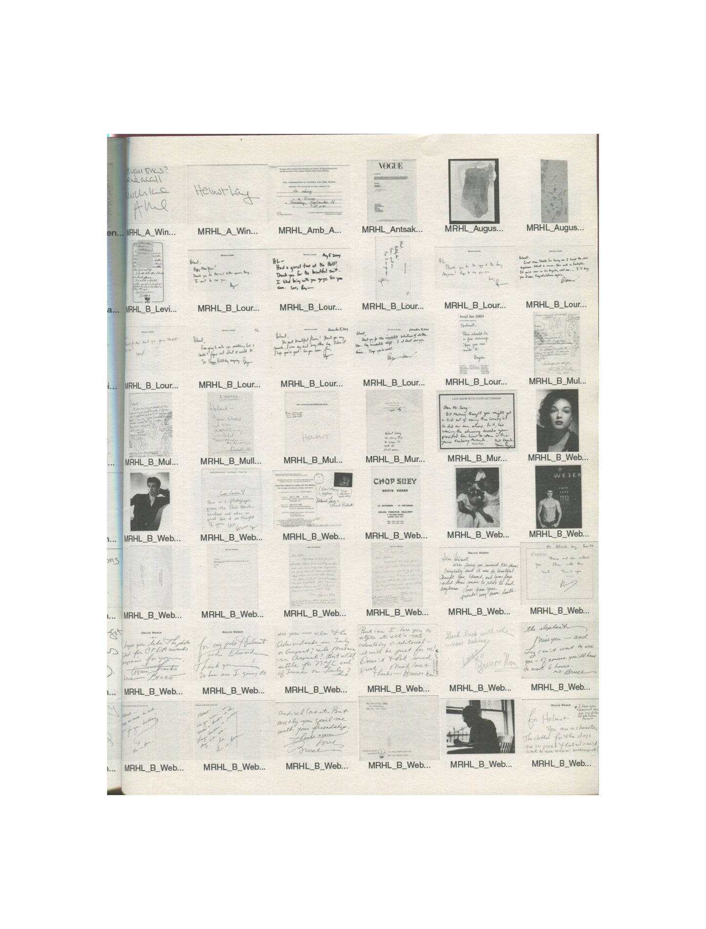 HELMUT LANG — Selective Memory Series: The Helmut Lang Purple Book, Purple Institute / HL-ART, 2007
