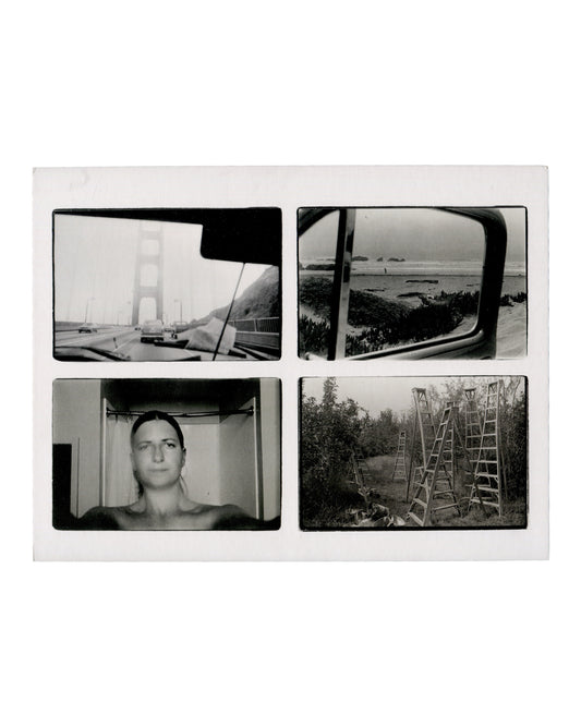 Verso Annie Leibovitz, The Early Years, 1970–1983: Archive Project No. 1, Hauser & Wirth Los Angeles, 2019. Invitation verso: plain white card; 'HAUSER & WIRTH' in small spaced caps at top; 'ANNIE LEIBOVITZ' in large bold sans-serif; 'THE EARLY YEARS, 1970–1983' in smaller bold caps; 'PUBLIC OPENING / SATURDAY 16 FEBRUARY 2019 / 3–6 PM'; '14 FEBRUARY – 14 APRIL 2019'; '901 EAST 3RD STREET LOS ANGELES CA 90013 / PHONE +1 213 943 1620'; opening hours Tuesday–Sunday 11 AM–6 PM; 'WWW.HAUSERWIRTH.COM'; image cre