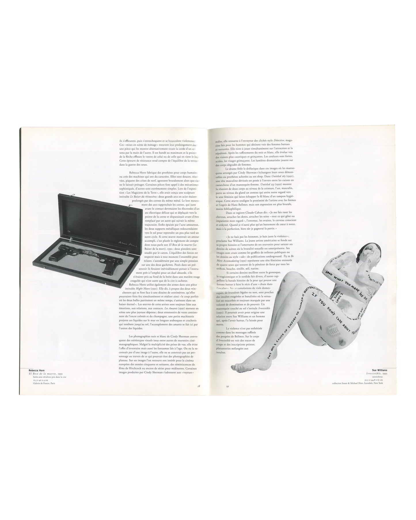 FÉMININ–MASCULIN: LE SEXE DE L'ART — Petit journal de l'exposition, Centre Pompidou, 1995
