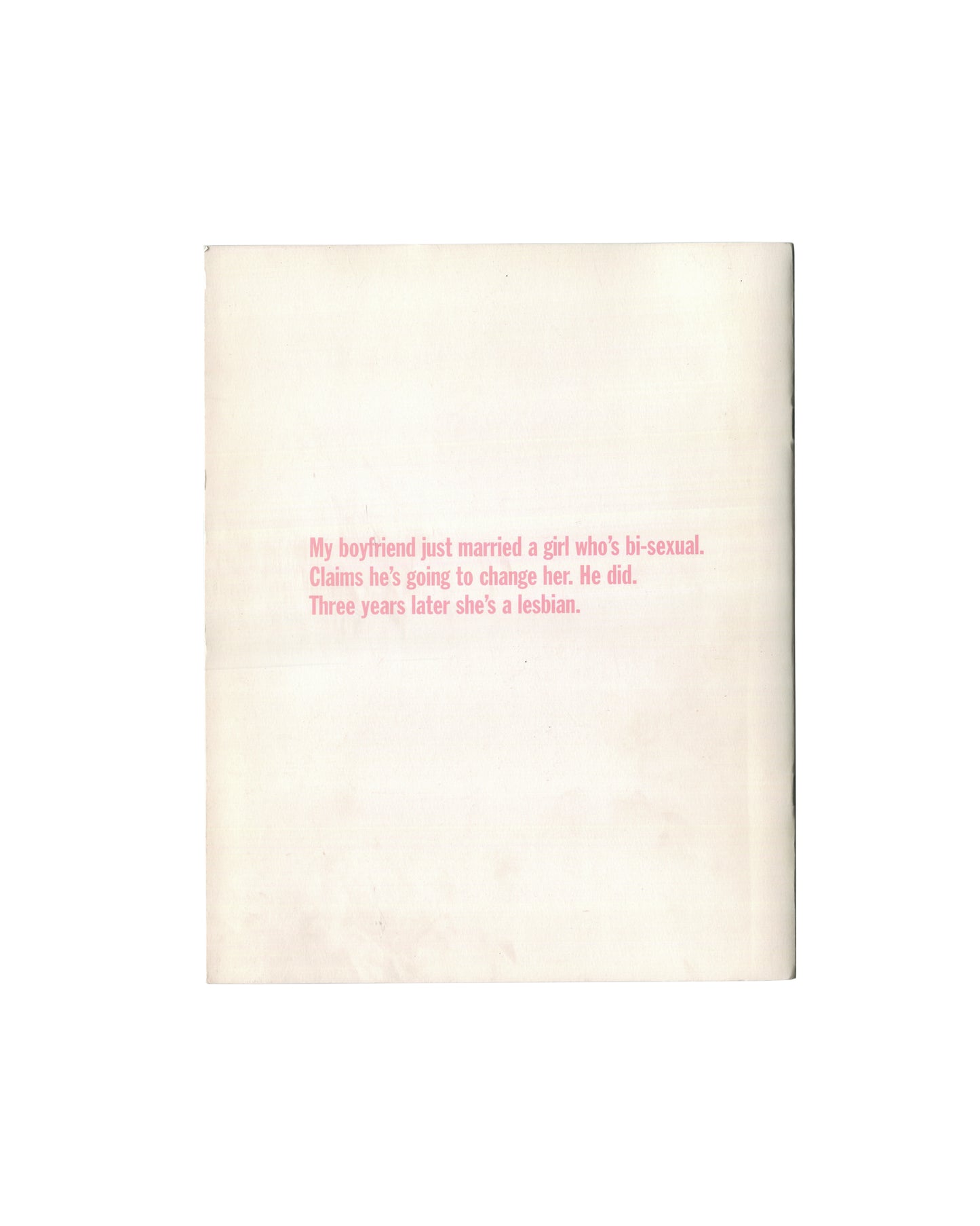 RICHARD PRINCE — New Paintings, Jablonka Galerie, Köln, 1996
