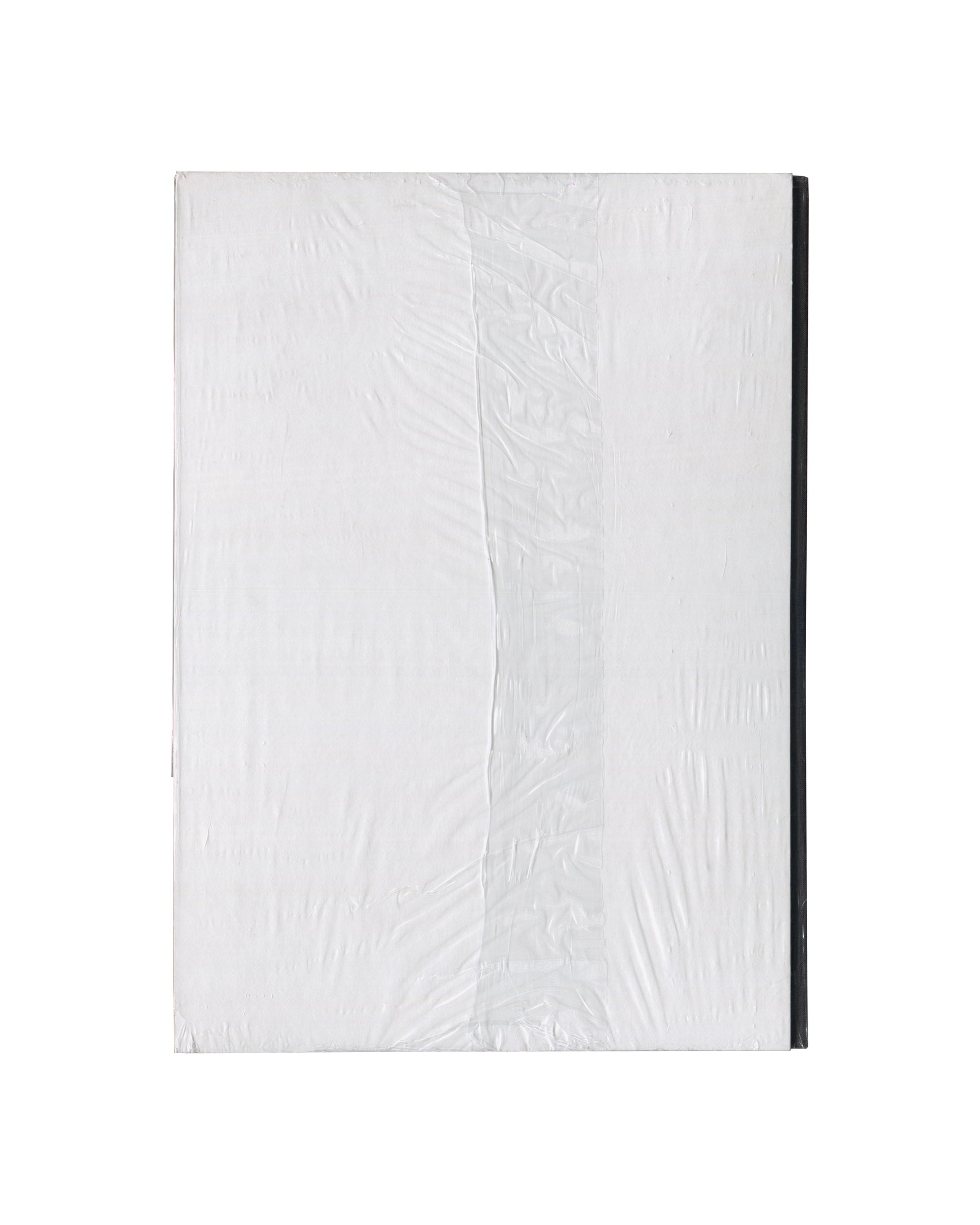Richard Prince, Untitled (band), A+Mbookstore / Le Case d'Arte, Milan, 2014, white boards in original shrink-wrap, reverse