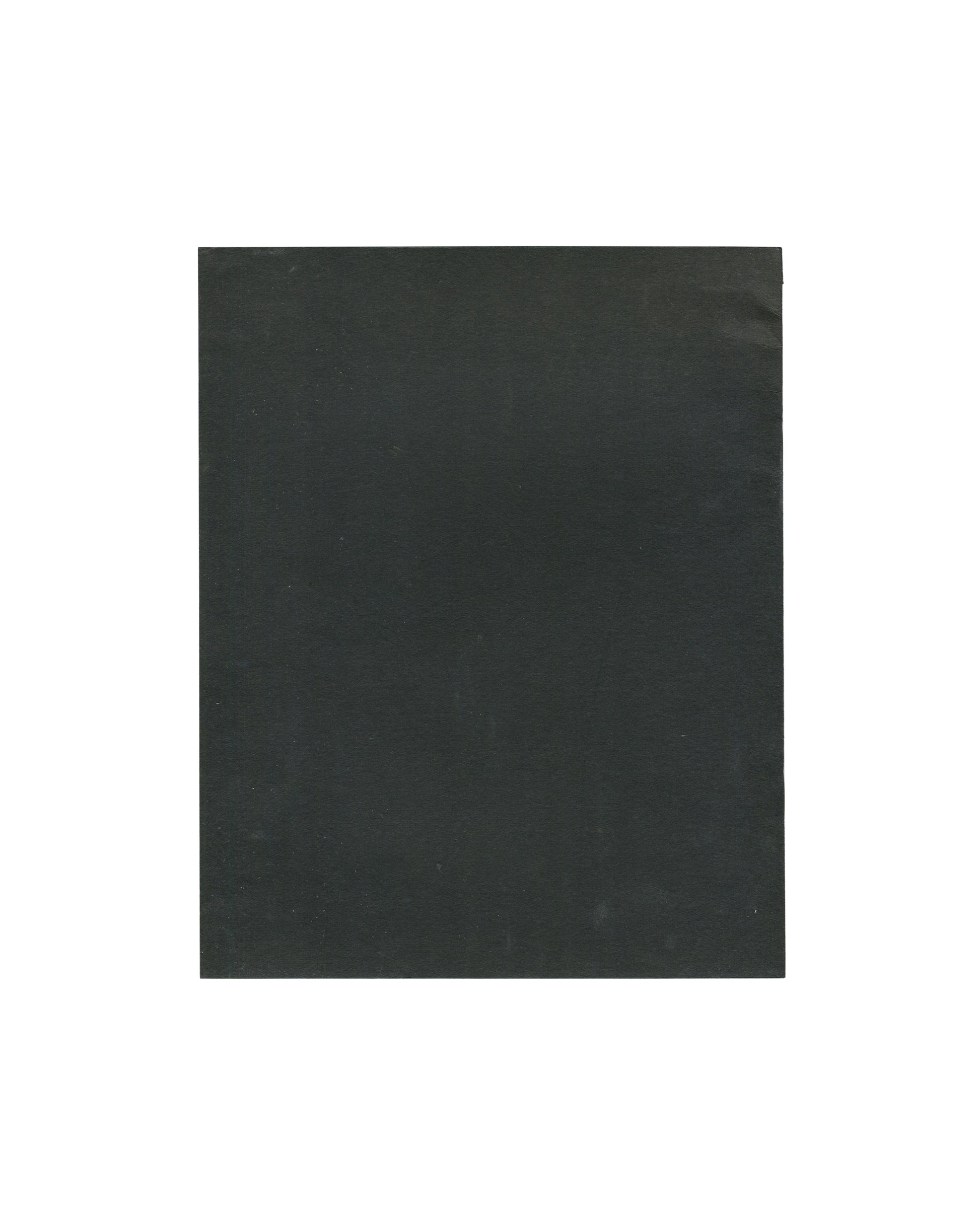 Robert Rauschenberg, Bilder Zeichnungen Lithos, 1965, back cover: plain black, no text or image