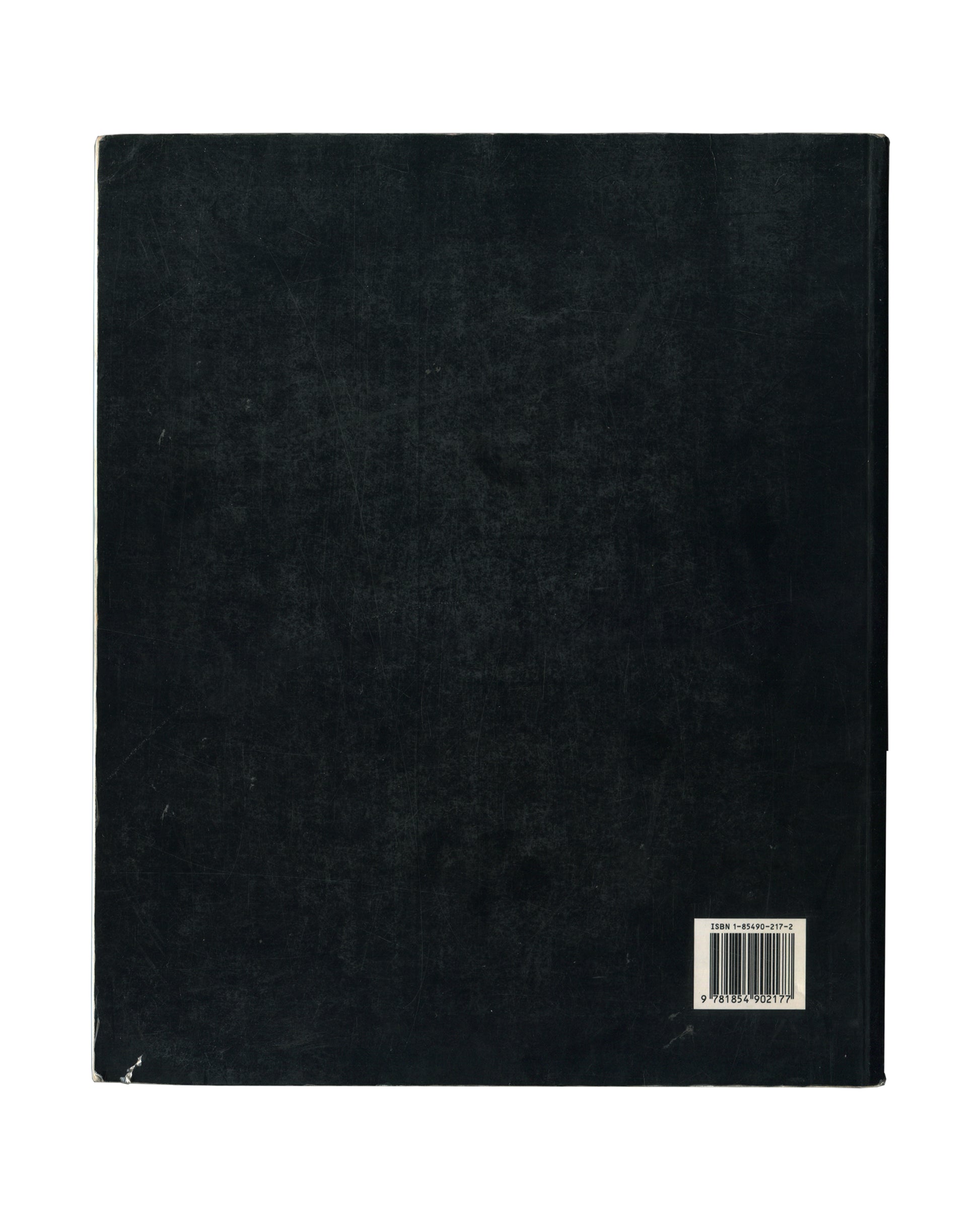 Reinhardt, Kosuth, González-Torres, Symptoms of Interference, Academy Editions 1994, back cover, plain black, ISBN barcode 