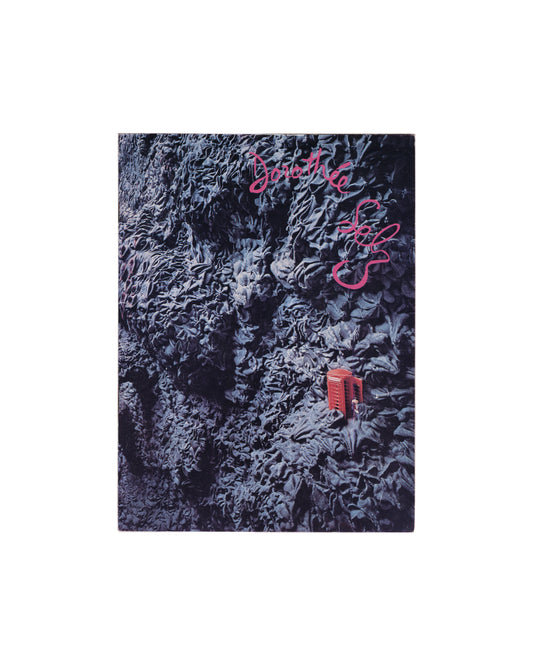 Dorothée Selz, Les Mondes sucrés, Centre Culturel Jacques Prévert 1980, front cover: colour photo of large sugar tower, crowd below
