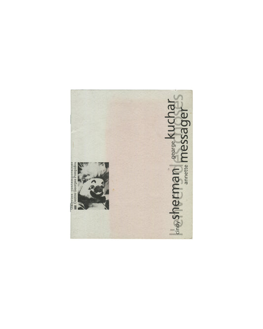 Cindy Sherman, George Kuchar, Annette Messager, Centre Georges Pompidou Paris, catalogue cover, 1993