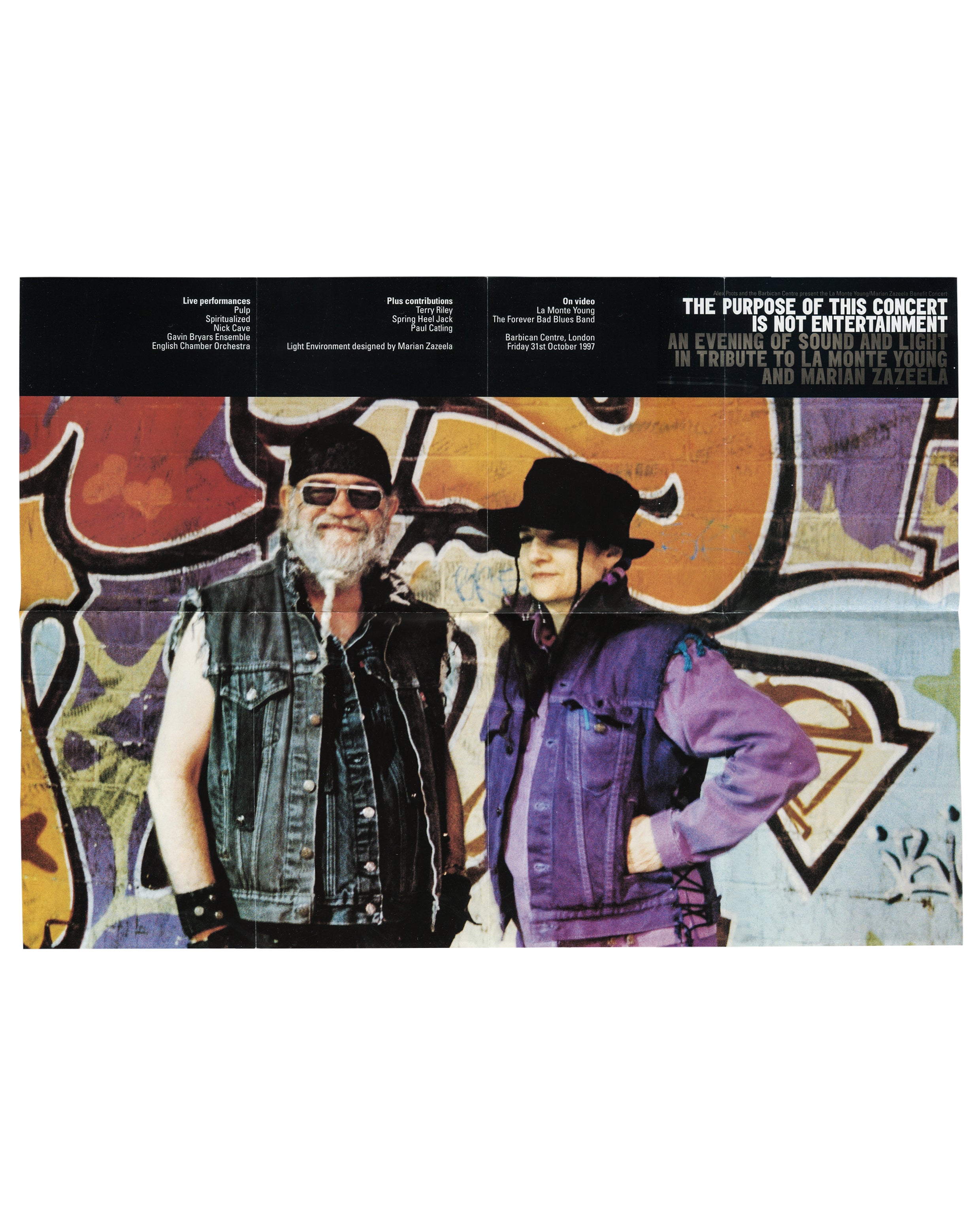 その他 La Monte Young & Marian Zazeela CD La Monte Young / Marian Zazeela — The Purpose of This Concert Is